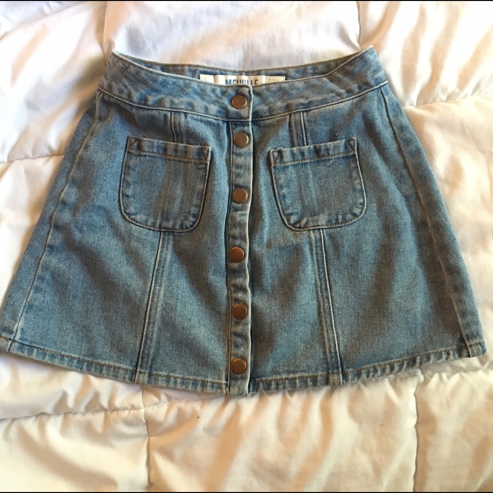 Vintage Brandy Melville Jean Skirt