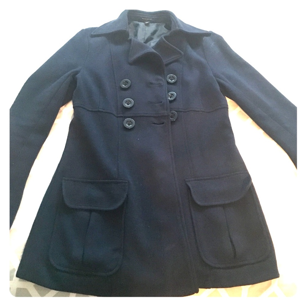 Banana Republic peacoat Size M-navy blue