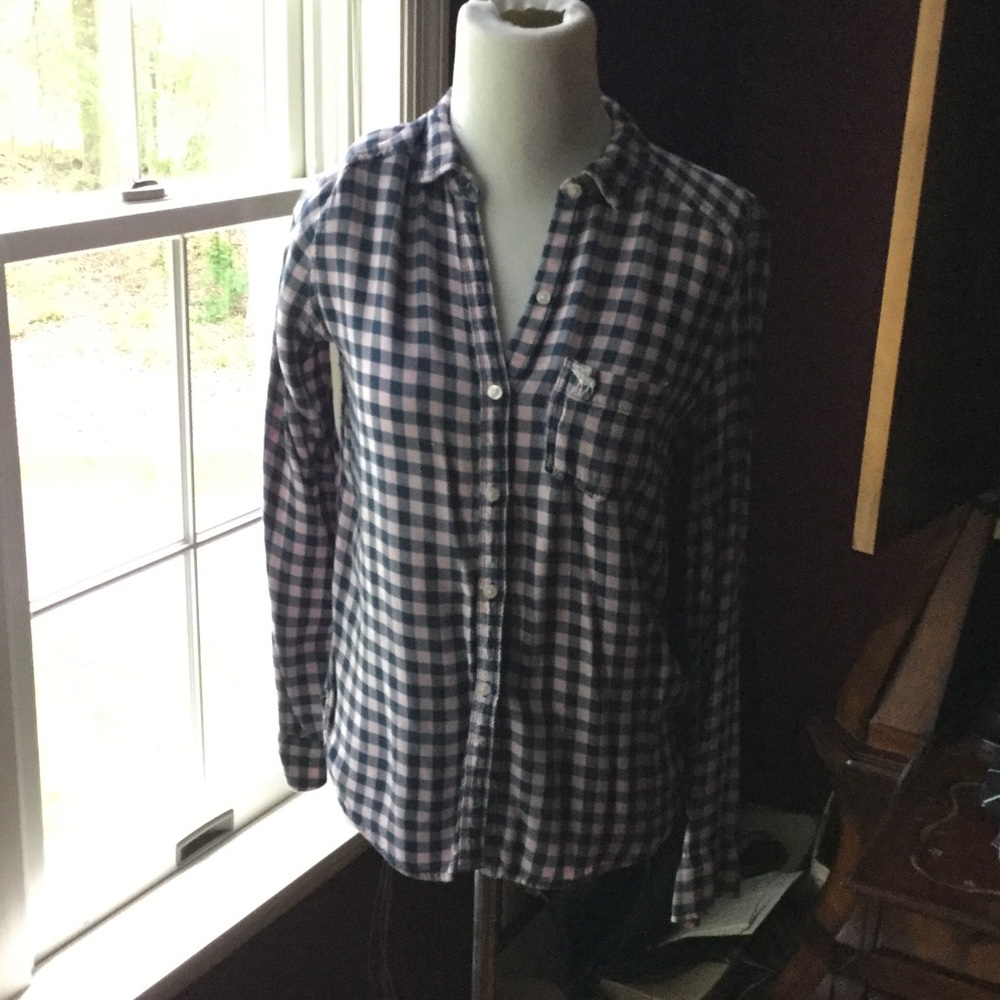 Abercrombie soft flannel! Only worn once!