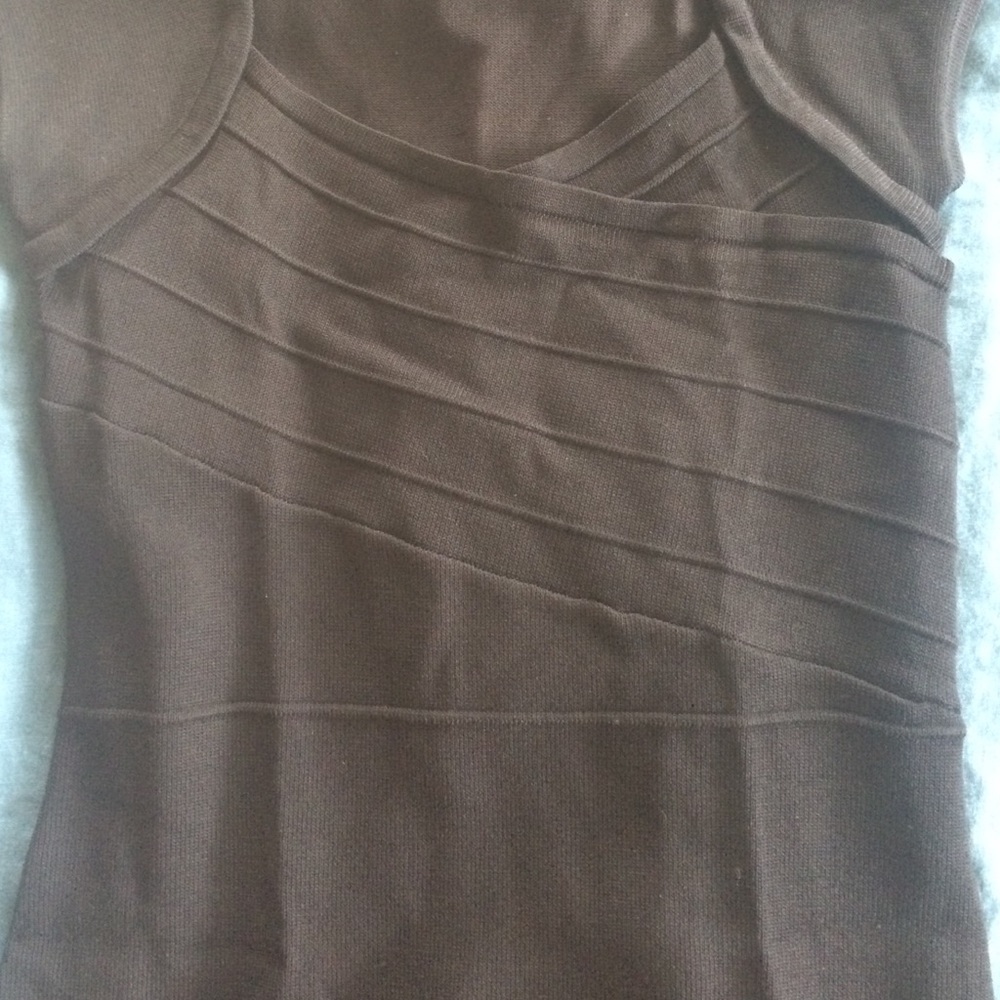 Macy's black bandage dress - Picture 2 of 3