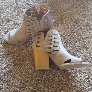 Gorgeous Peep Toe Booties