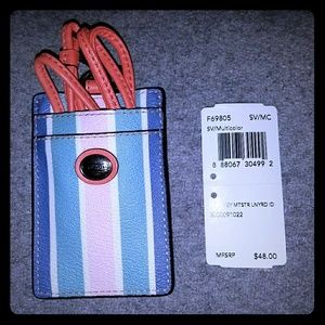 COACH ID LANYARD NWT