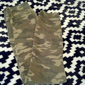 Camouflage Skinny Jeans