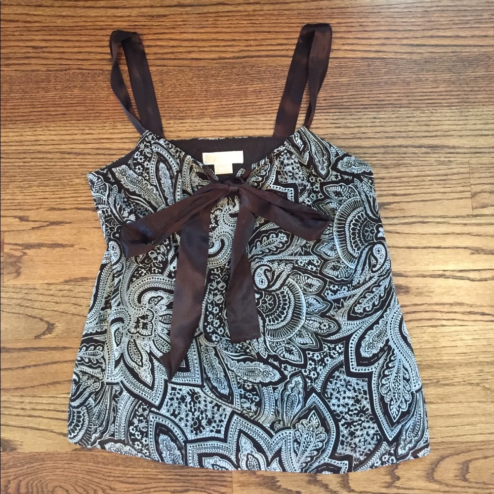 NWT Gorgeous silk top by Michael Kors