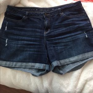 Jean shorts