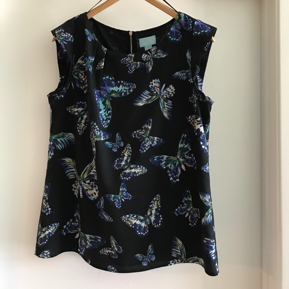 Butterfly blouse, Nordstrom