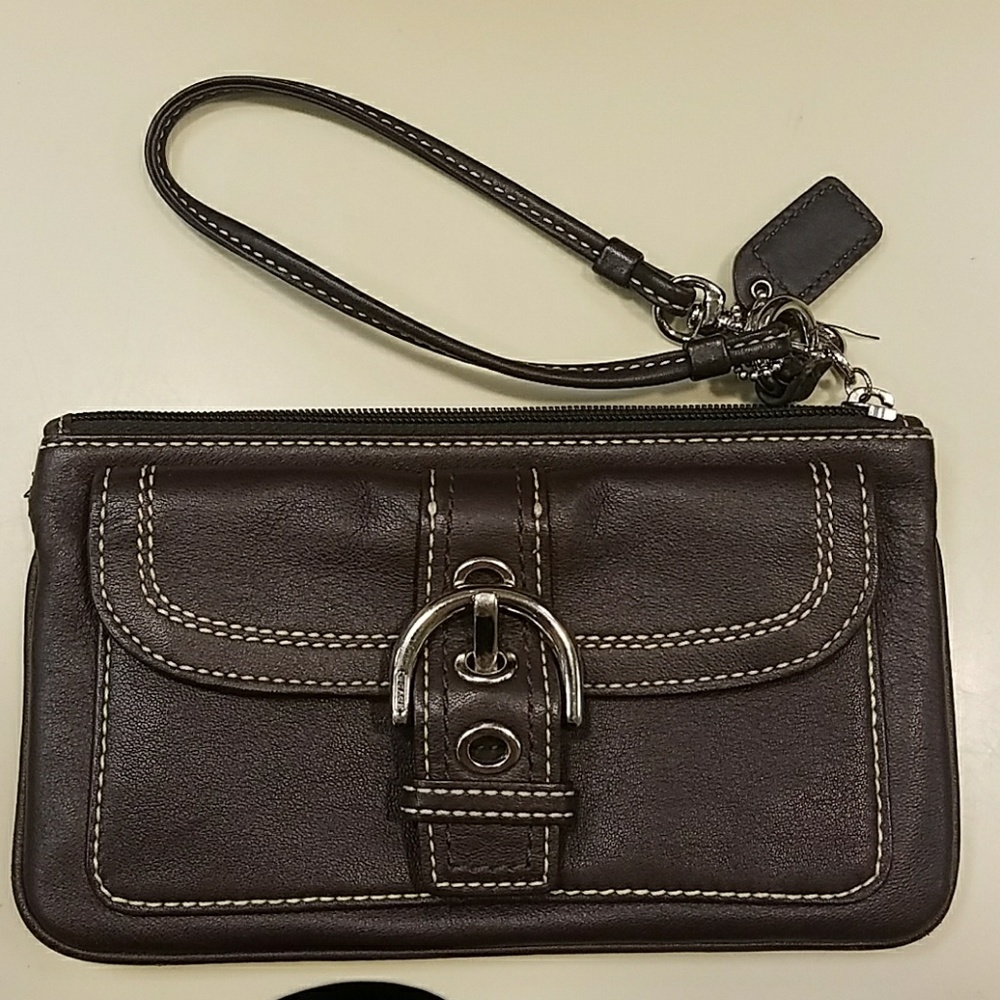 Super cute Coach wristlet