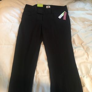 Simple black slacks, never worn, new with tags
