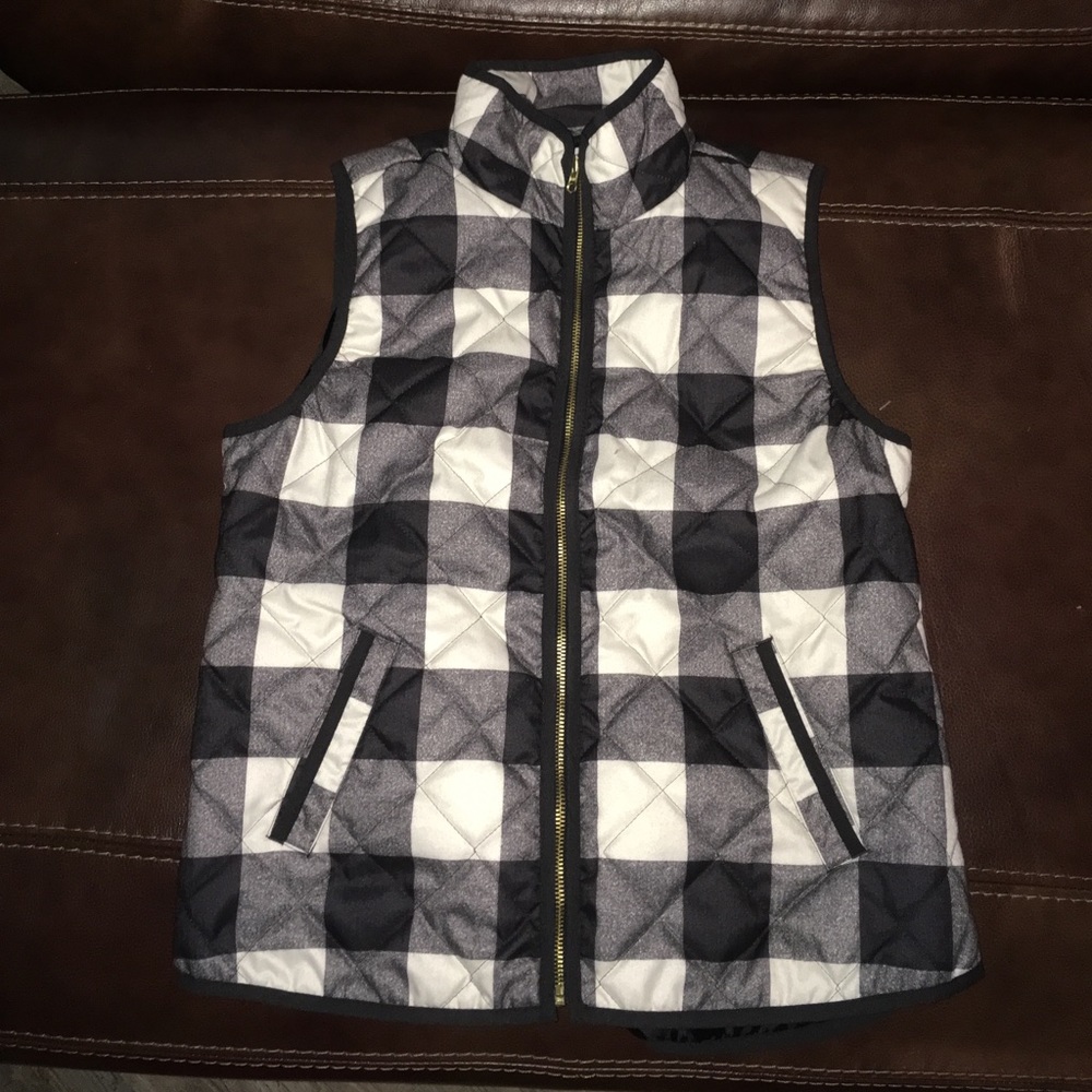 Old Navy Plaid Vest