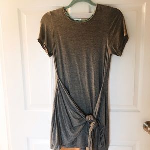 Anthropologie Dolan T-Shirt Knotted Tie Dress
