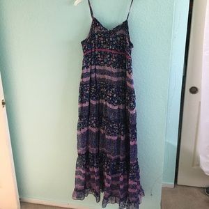 Boho tank top maxi dress