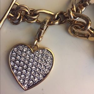 Gold juicy couture charm