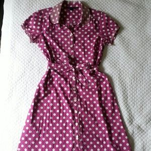 Boden Polka Dot Fifties "Housewife" Shirtdress