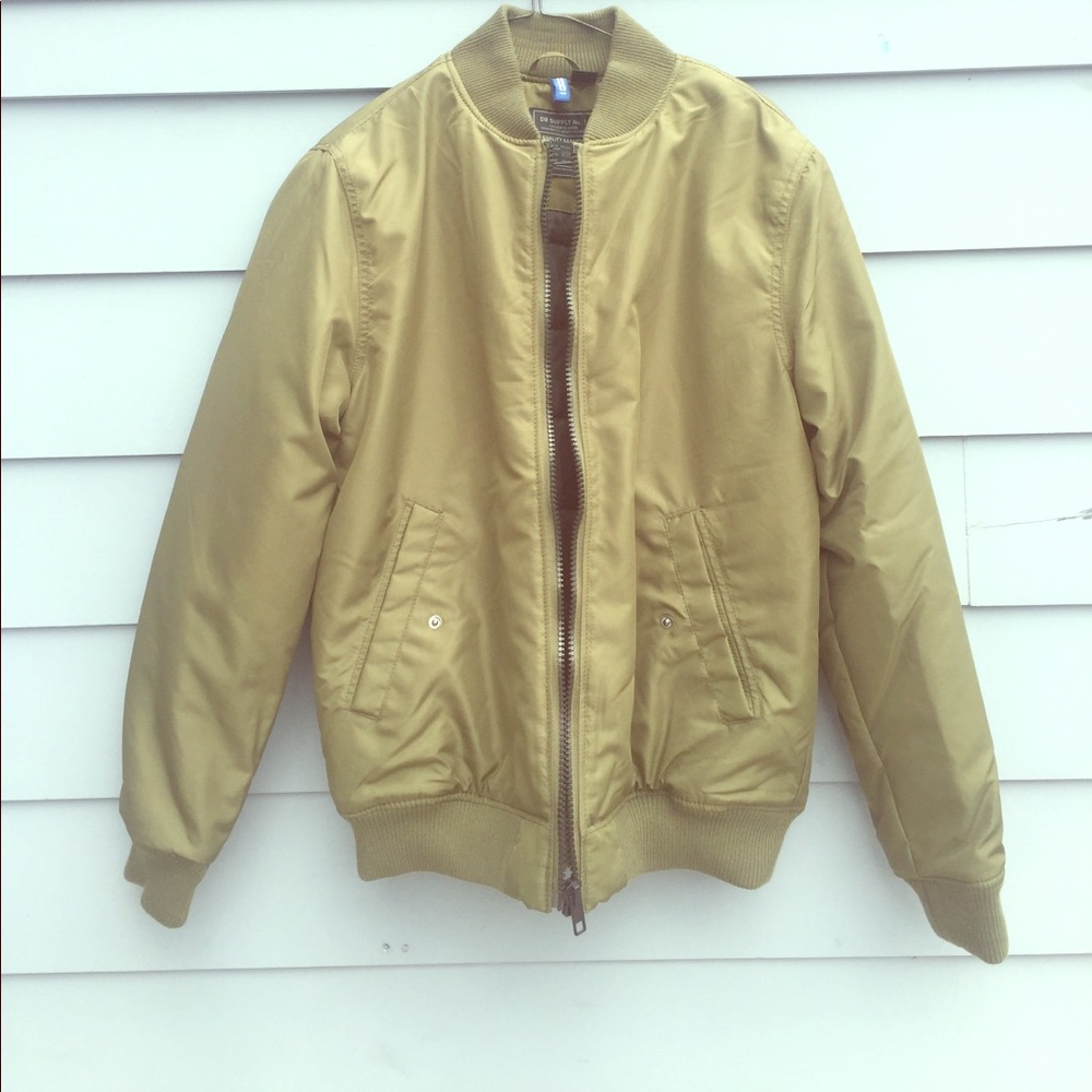 Men's Forest Green Bomber Jacket