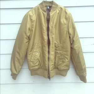 Men's Forest Green Bomber Jacket