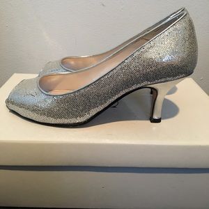 Caparros silver heels