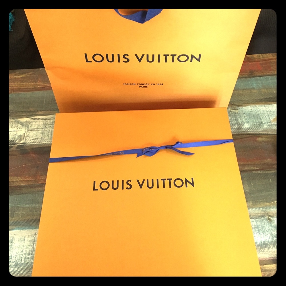 Authentic Louis Vuitton bag and box