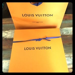 Authentic Louis Vuitton bag and box