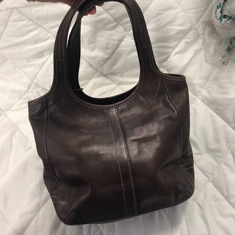 Coach brown leather purse - Picture 2 of 5