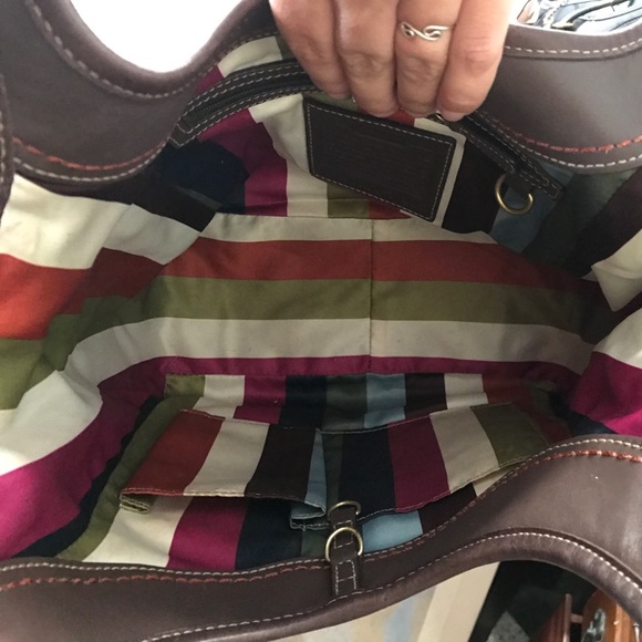 Coach brown leather purse - Picture 5 of 5