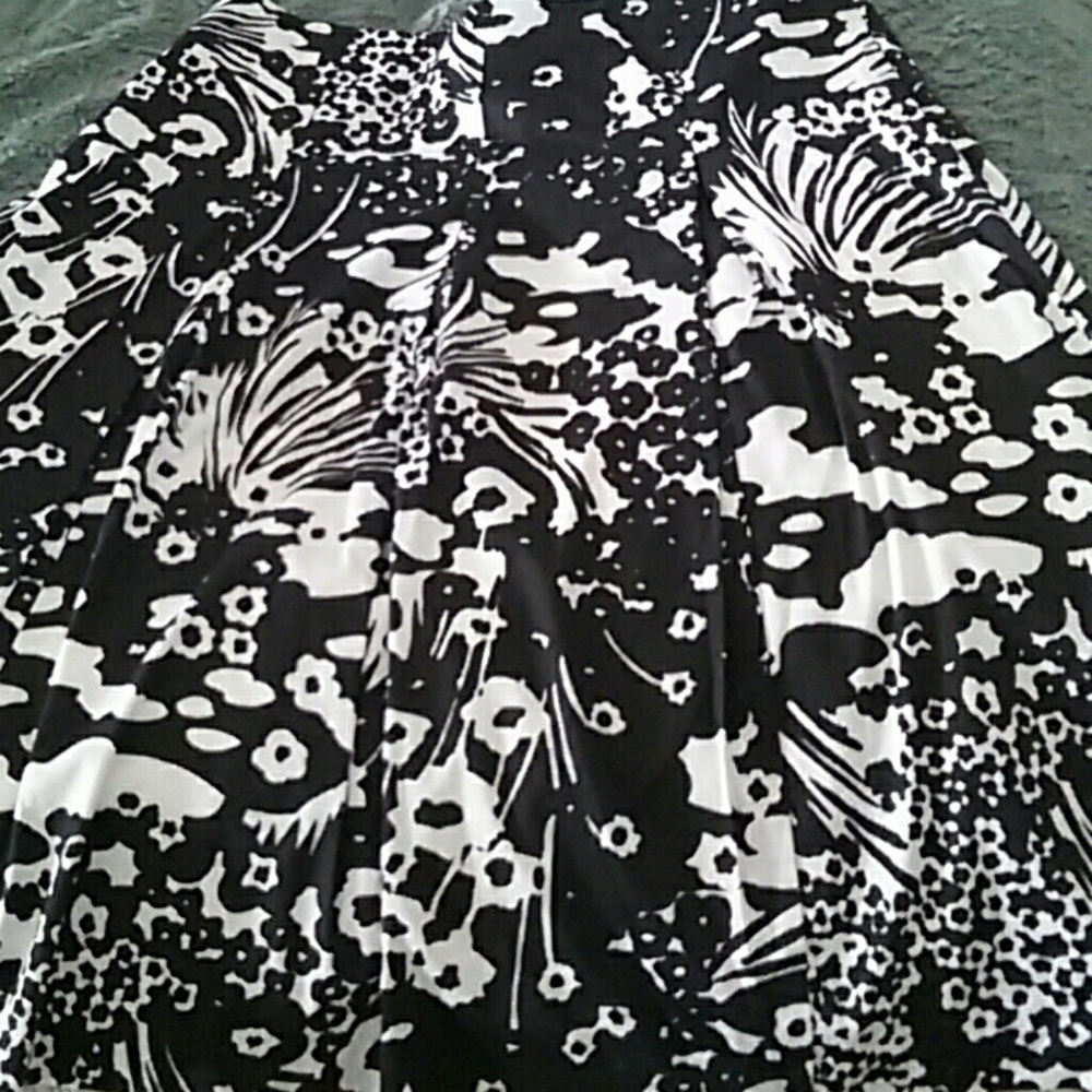 Talbots Full Pleated Skirt