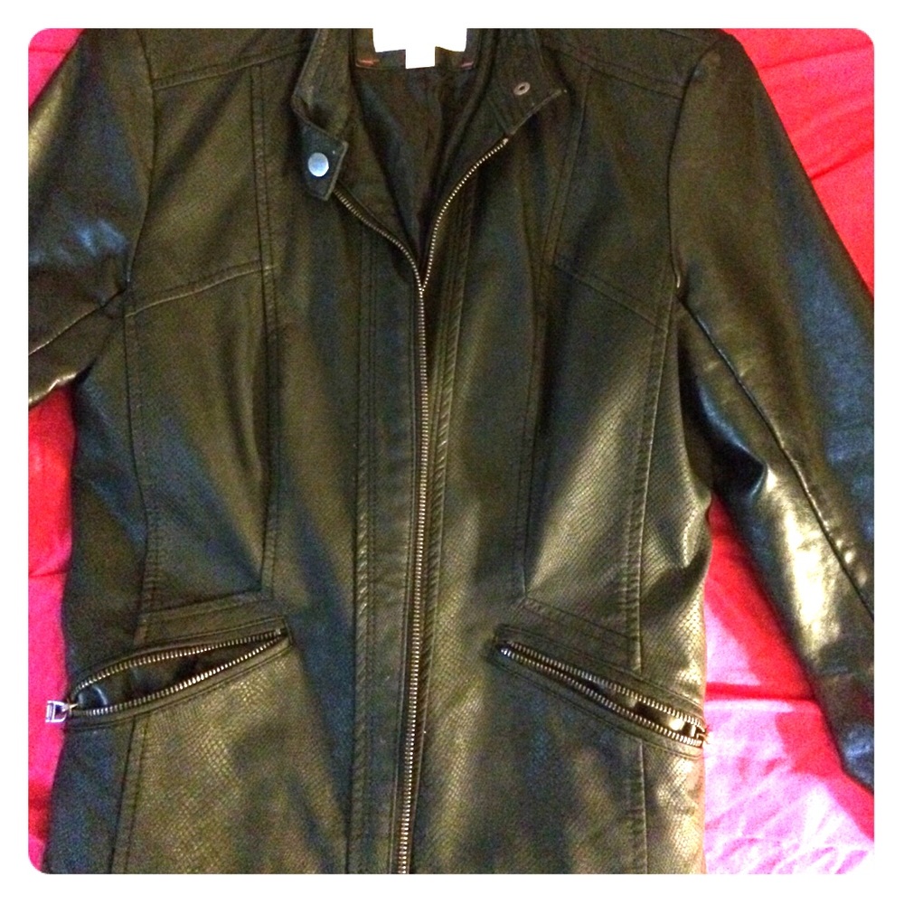 Leather jacket