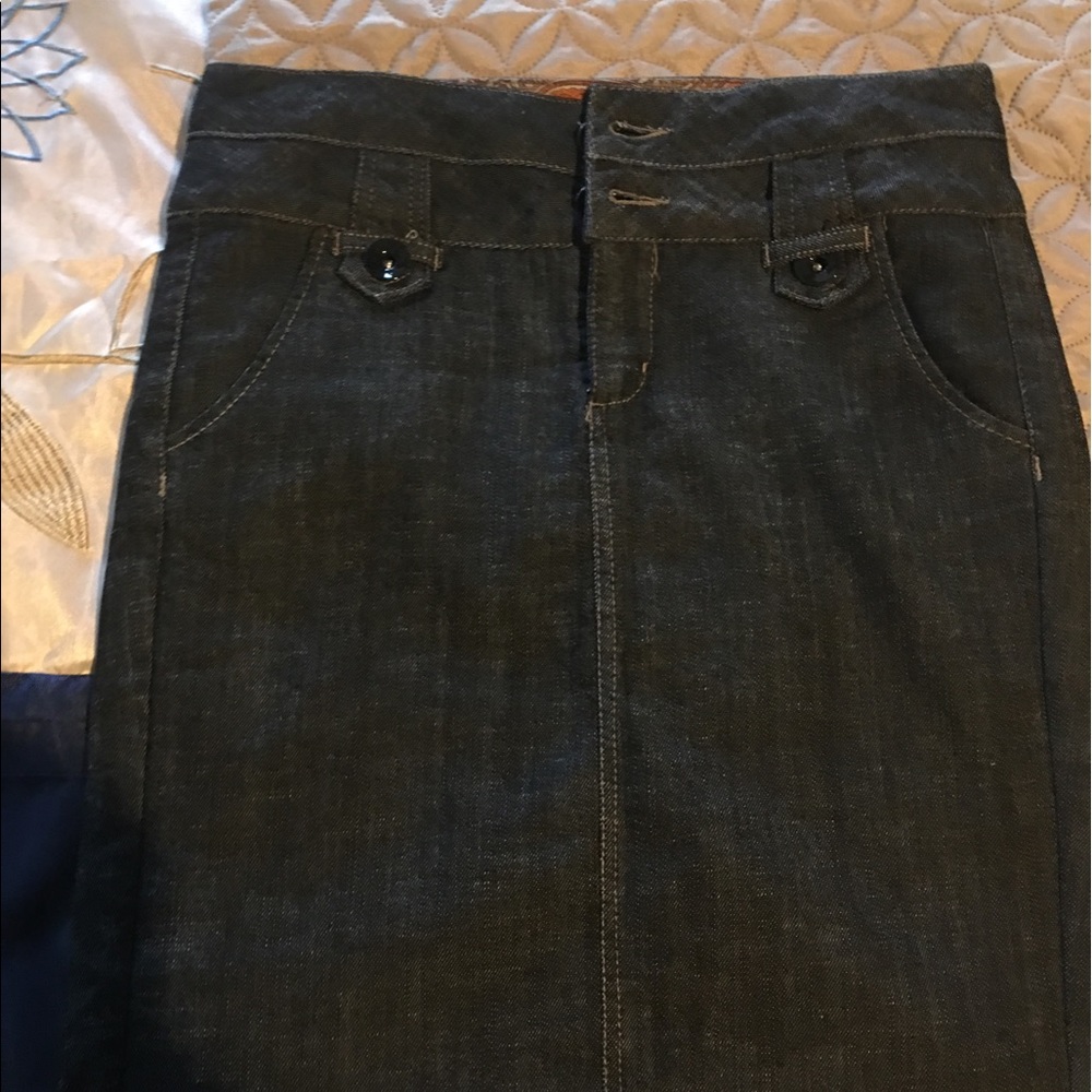 Blue jean skirt