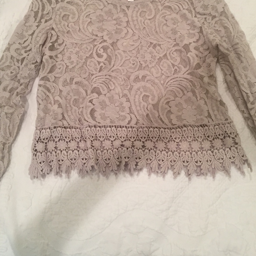 Laced top!