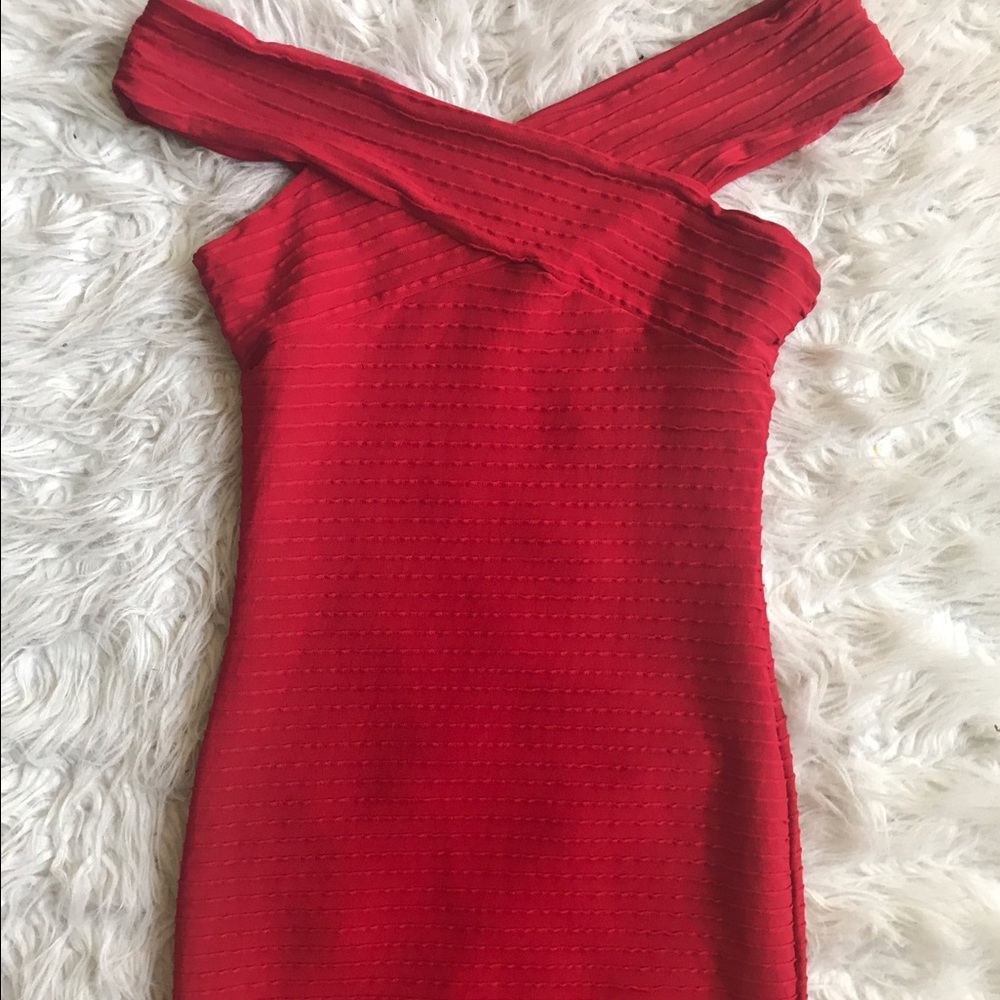 Red dress
