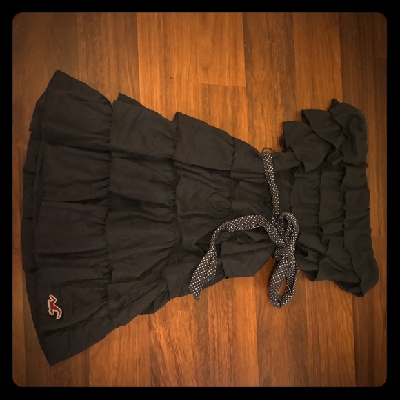 Hollister Strapless Ruffle Shirt - Picture 1 of 1