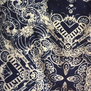 Lularoe tall curvy navy