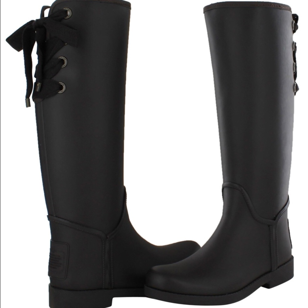 Cheap!! COACH 'Tristee' Waterproof Rain Boot