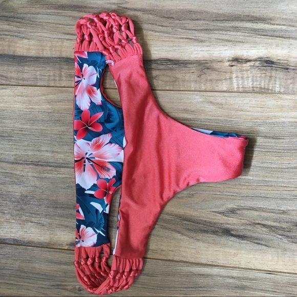LaPearl Swim hibiscus bottom xs - Picture 3 of 3