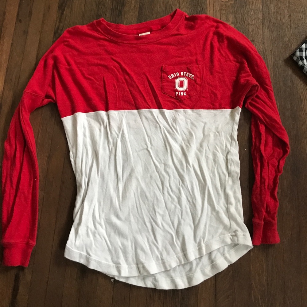 PINK Ohio State University OSU Spirit Jersey!