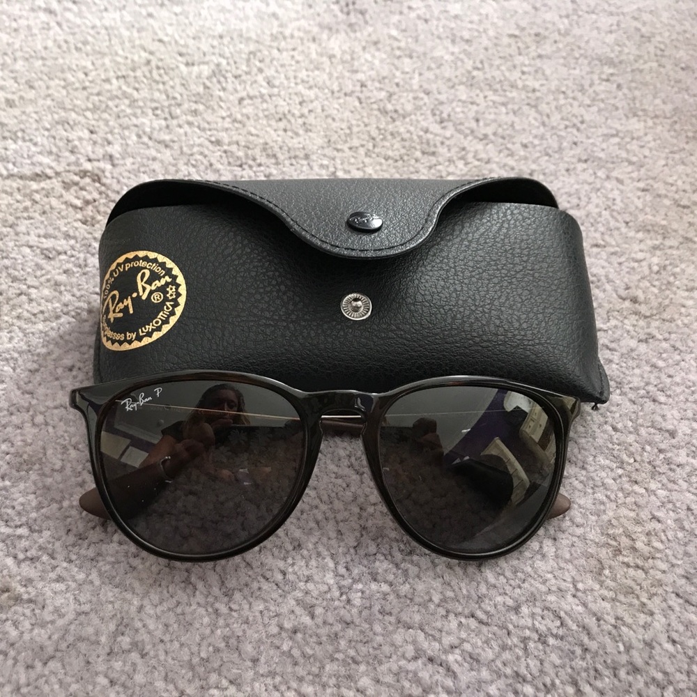 RAYBAN Erika Polarized brown tortoise