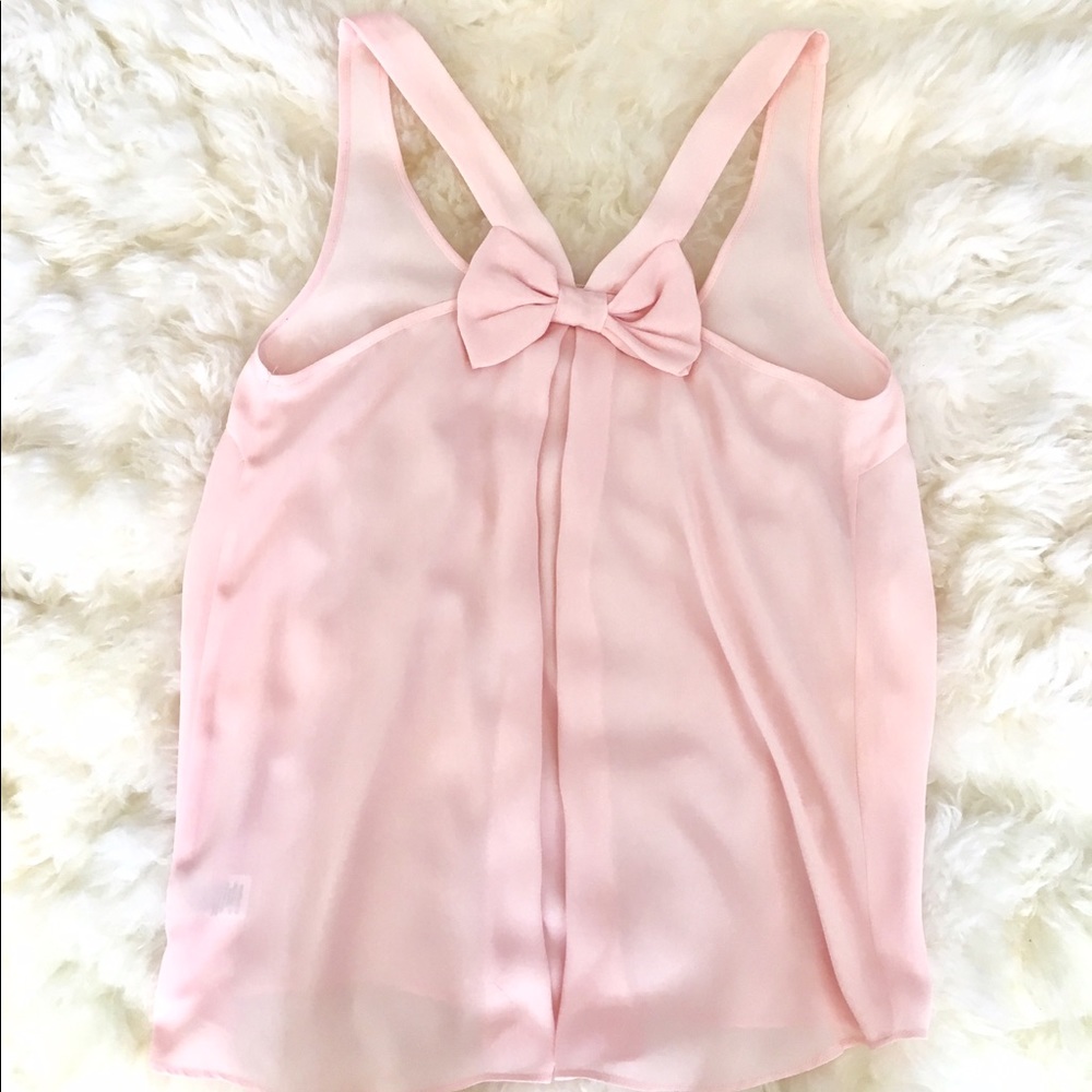 pink alythea tank top size S. very good condition