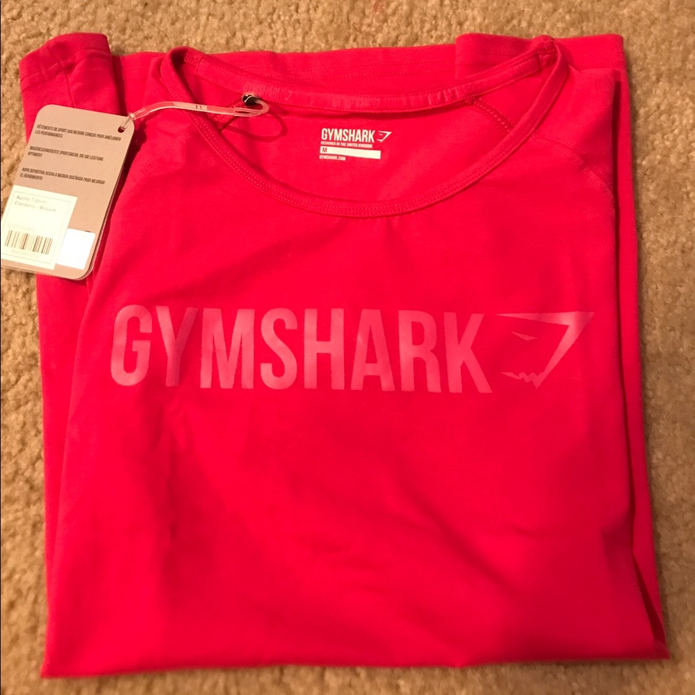 Women's brand new Gymshark shirt medium