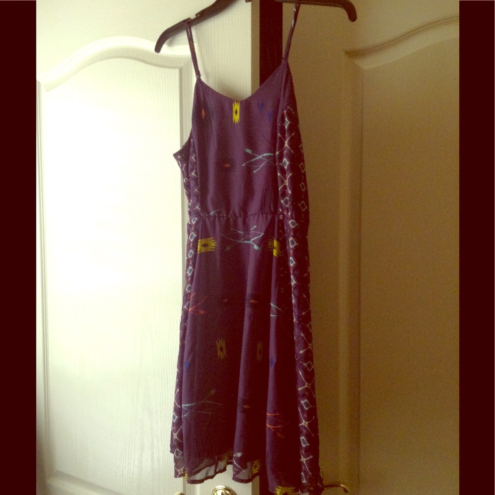 Aztec Print Dress