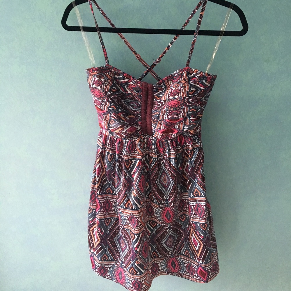 Aztec printed Billabong dress