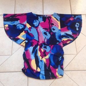 STYLE & CO Abstract Top Sz M STYLE & CO Abstract Top Sz M