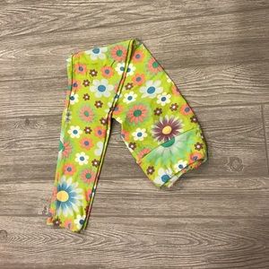 Flower print leggings