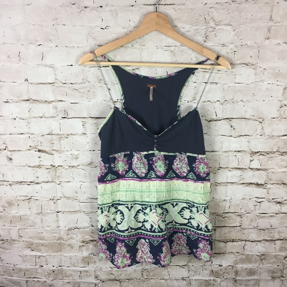 Free People Tops - Women's Free People Spaghetti Tank top size 8 Navy