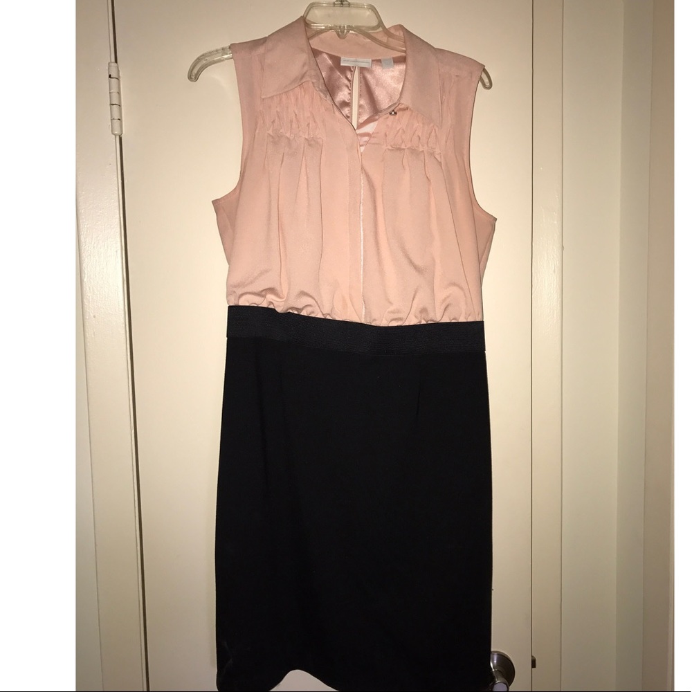 NY & CO Pink and Black Dress