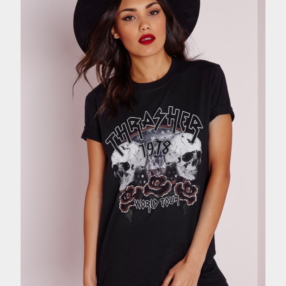 Missguided Thrasher Tee