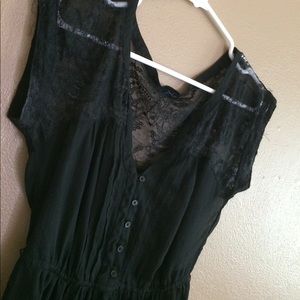 AE Black Lace Detailing Dress
