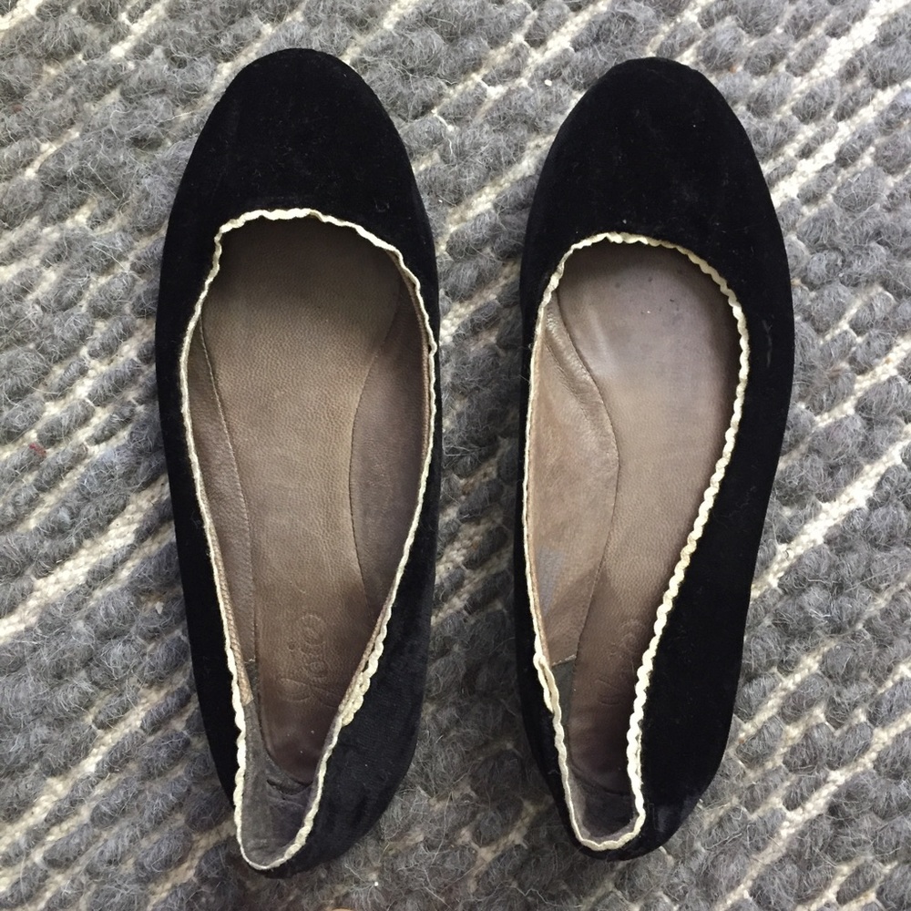 Joie velvet ballet flats