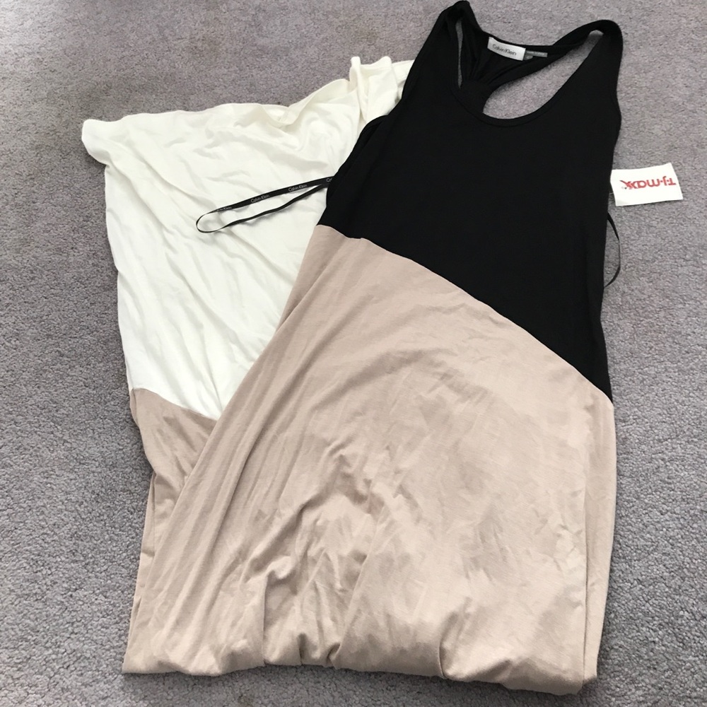 Calvin Klein summer maxi dress