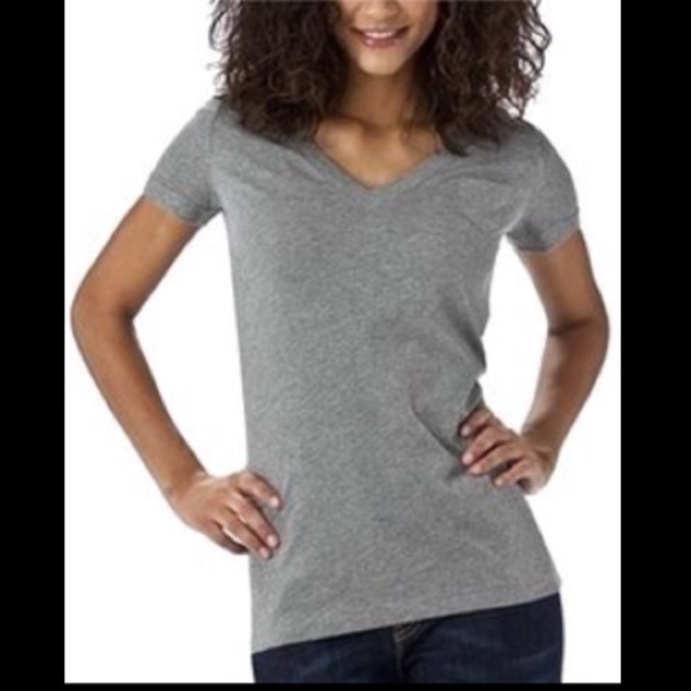 Simple grey V-Neck