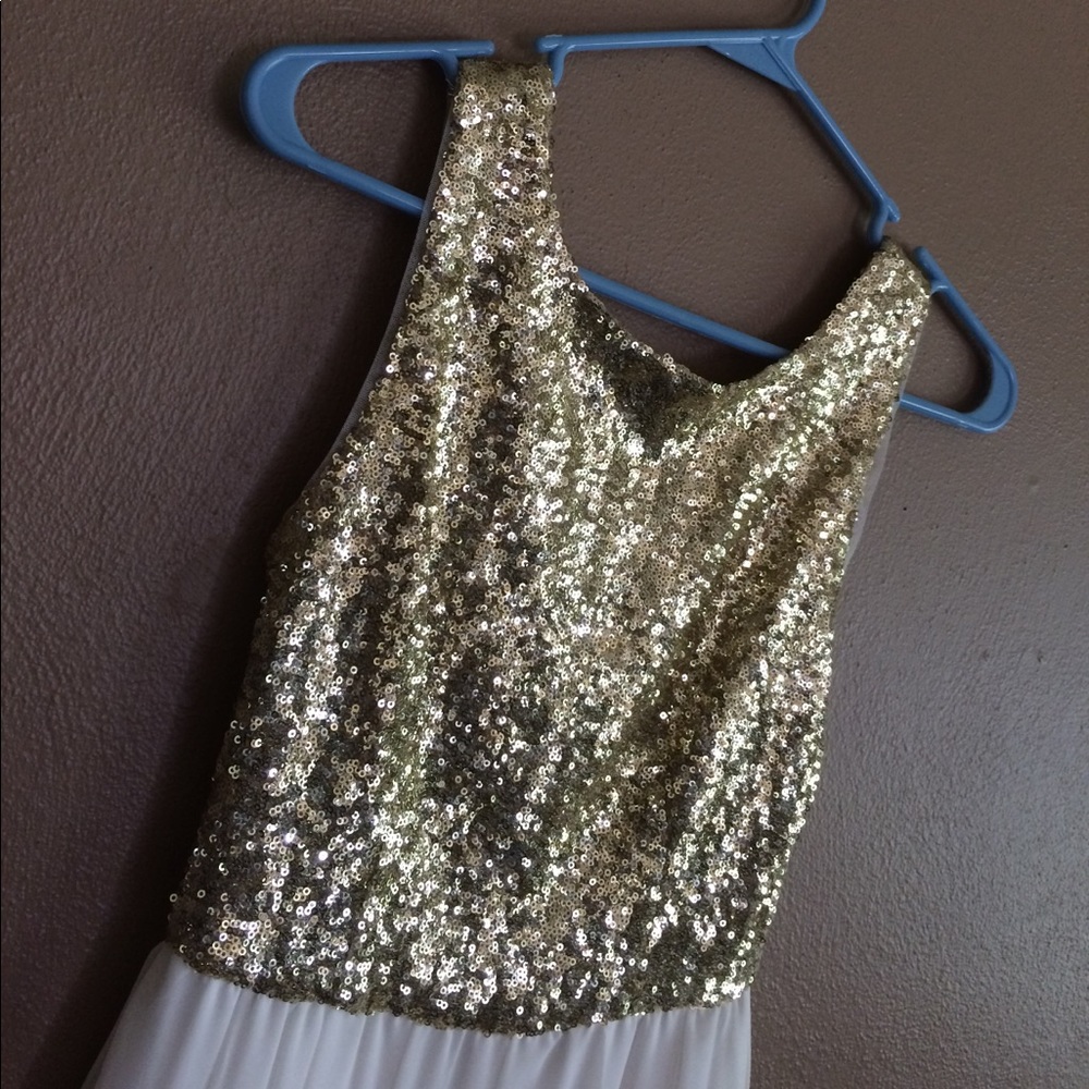 Gold Sequin Dress