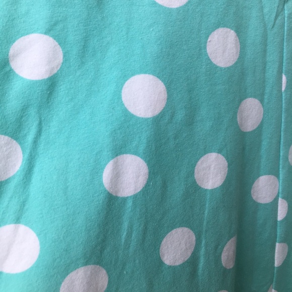 Mossimo Aqua Polkadot Tank Dress - Picture 3 of 3